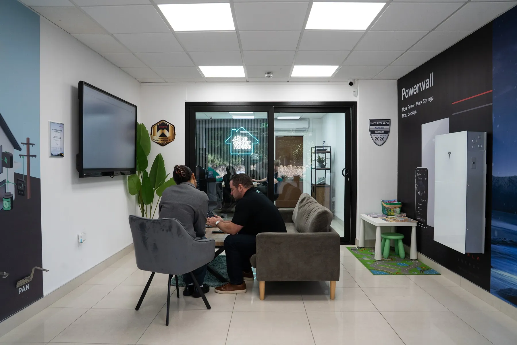 A consultation in our Cardiff showroom